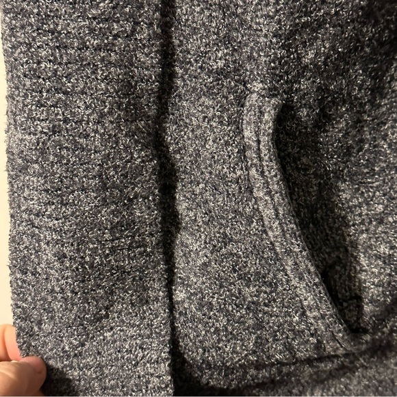 Barefoot Dreams Cozychic Lite Circle Open Front Cardigan Cozy Sweater, Gray XS/S - Picture 7 of 10